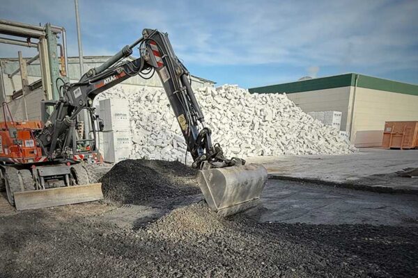 H+H Baustelle – Asphalt-Sanierung in Hamm-Uentrop